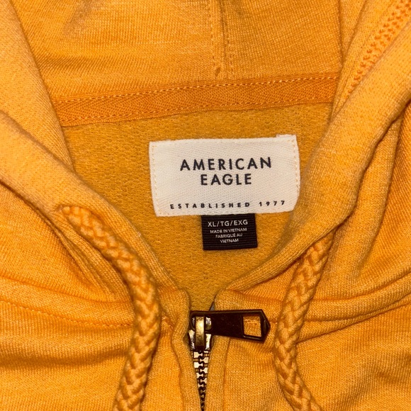 American Eagle Orange Hoodie - Picture 2 of 3